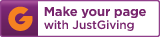 Make your page with JustGiving