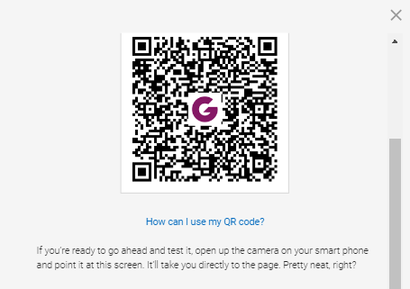 How can I use a QR Code to collect charity donations?