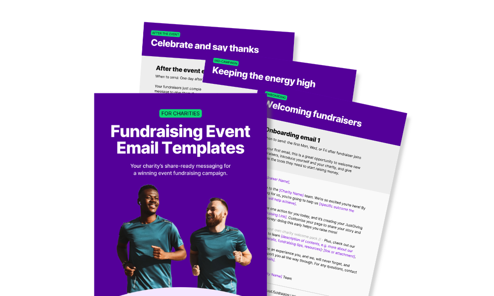 Event Fundraising Email Templates